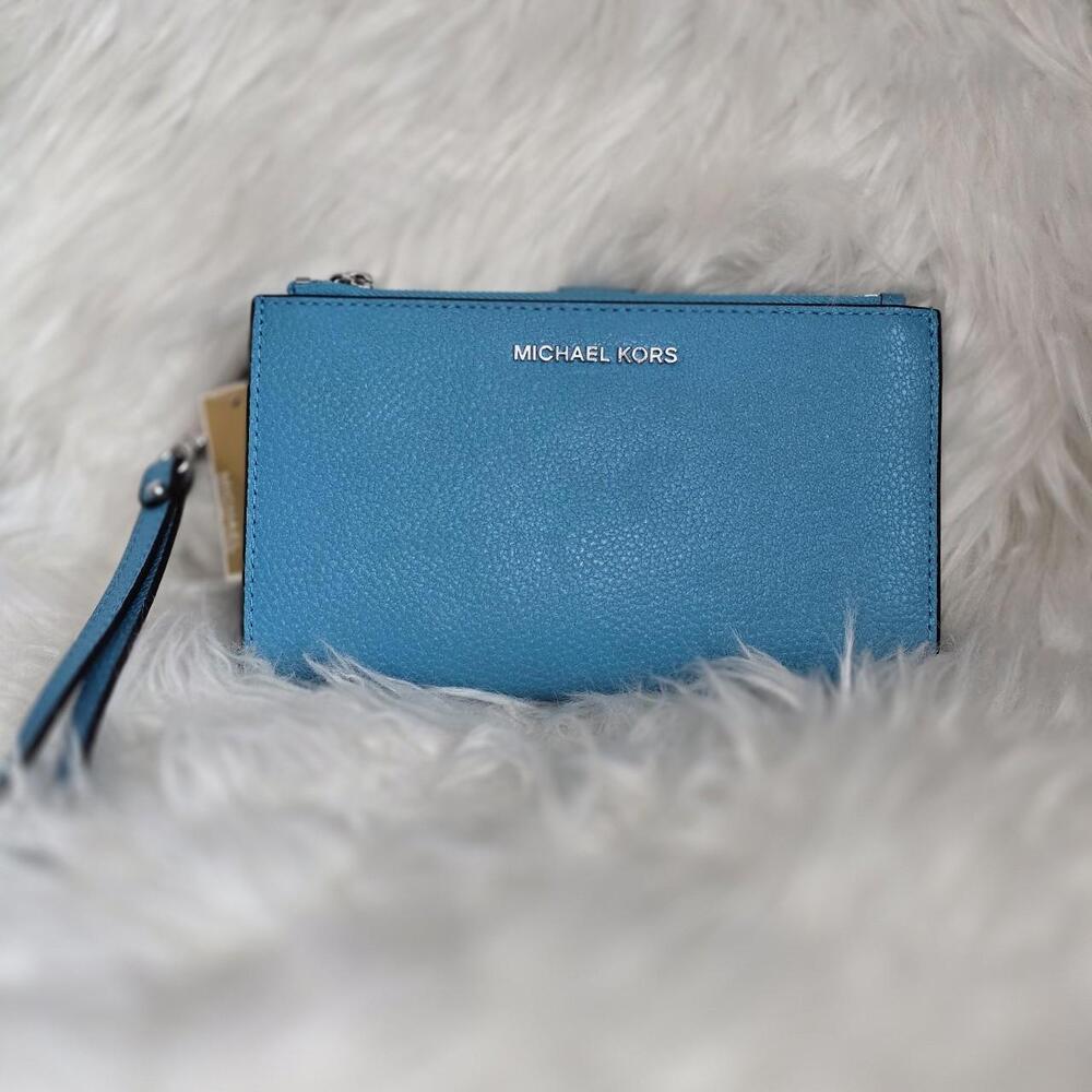 Michael Kors Blue Wristlet